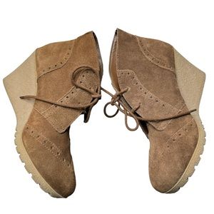 MIA Raphaella wedge Leather Upper Size:9M